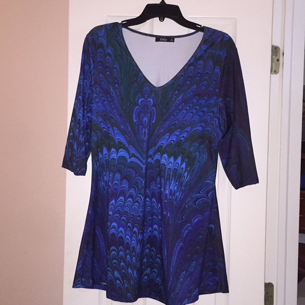 V-neck tunic